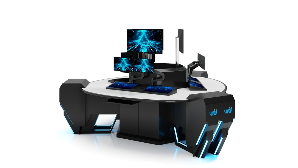 中控室操作台（弧形）